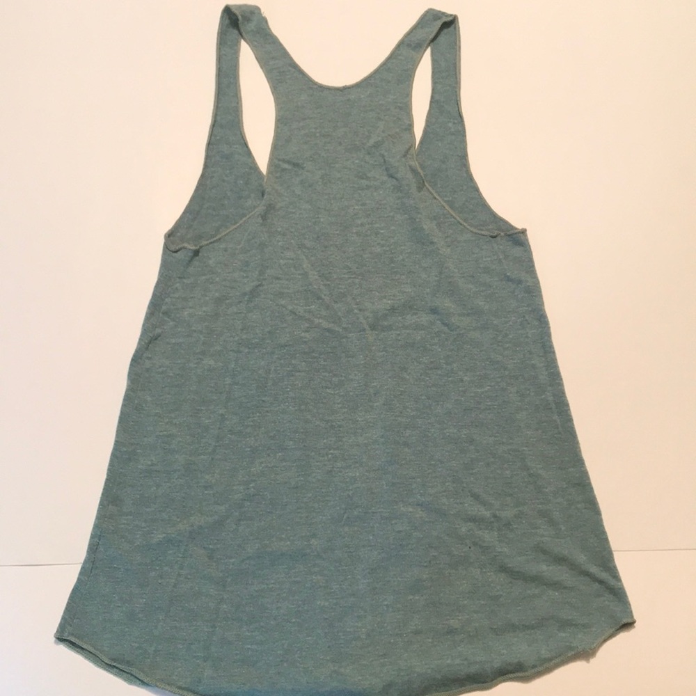 Green Razor Back Statik Top - Picture 2 of 5